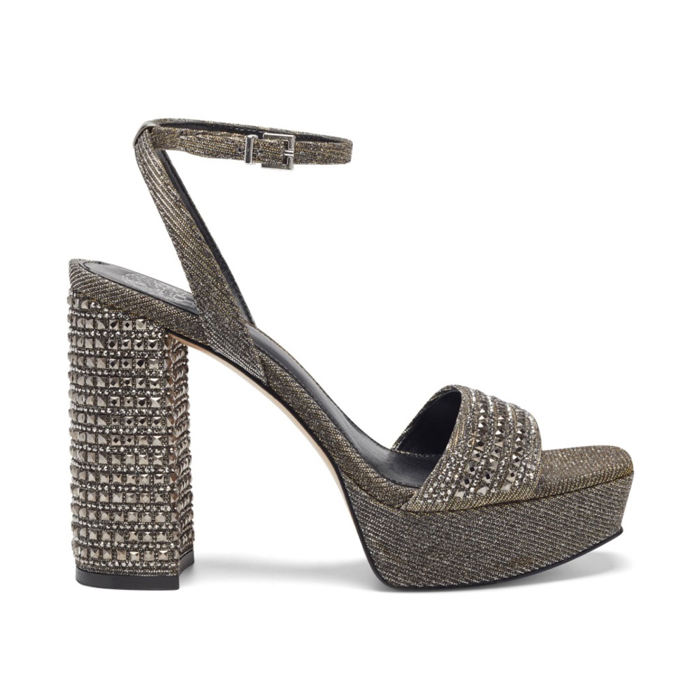 Rhinestone Platform Heels